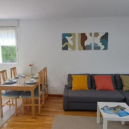 Appartement Lumineux T3 Avec Jardin Privatif A Hendaye - Parking Et Wif Gratuit Bagian luar foto