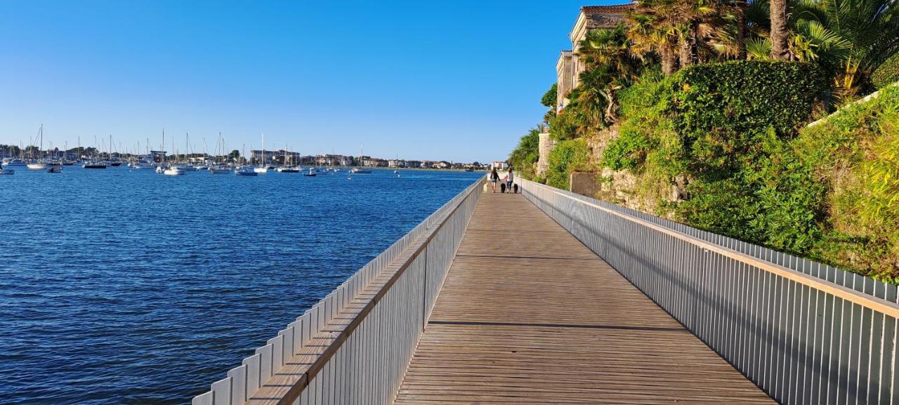Appartement Lumineux T3 Avec Jardin Privatif A Hendaye - Parking Et Wif Gratuit Bagian luar foto